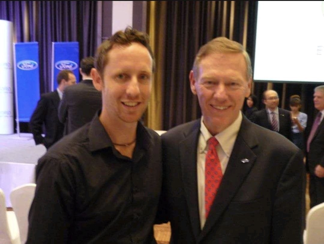With Alan Mulally, CEO Ford Motor Company