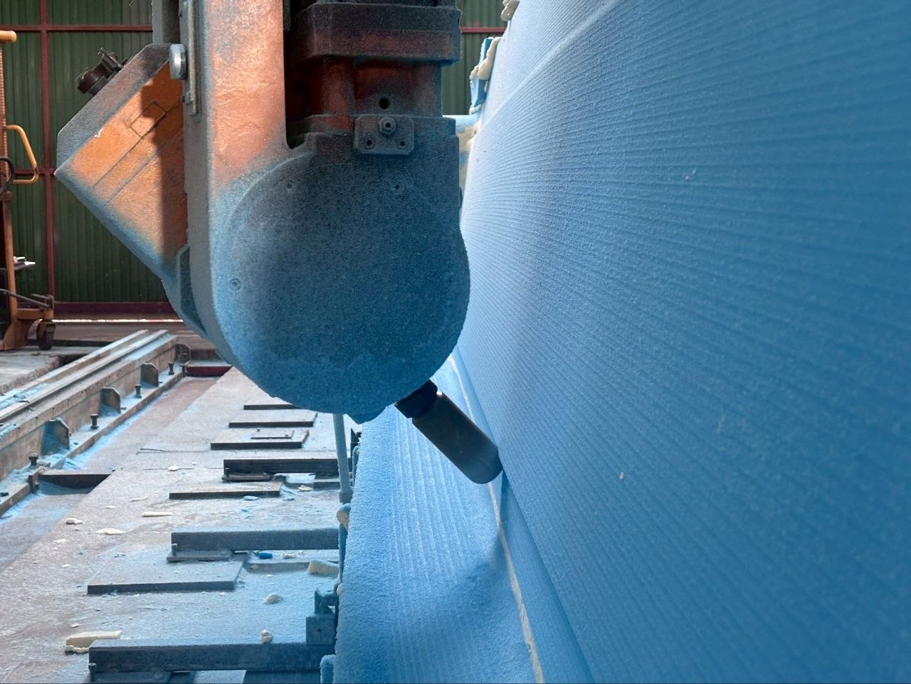 CNC foam plug machining