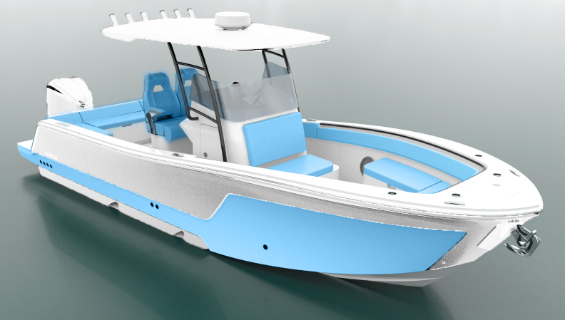 Eagle Marine 25CC â€” sky blue