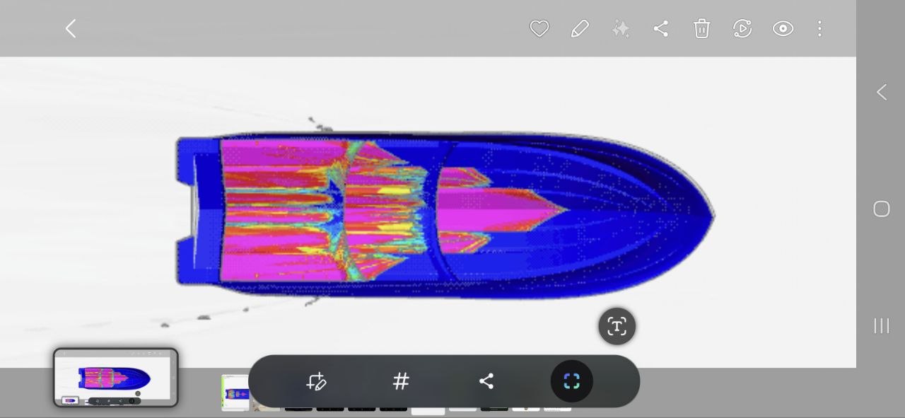 FEA structural analysis of hull