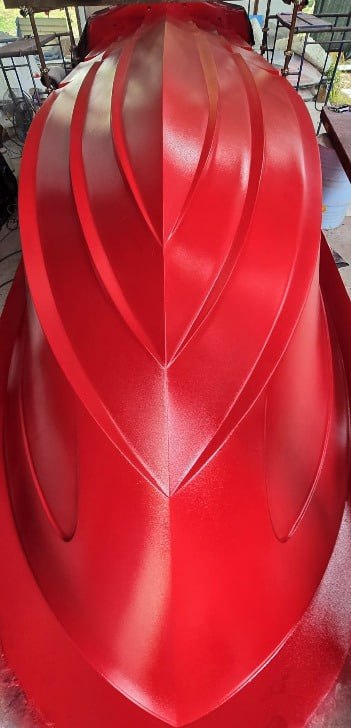Composite tooling â€” flame surfacing